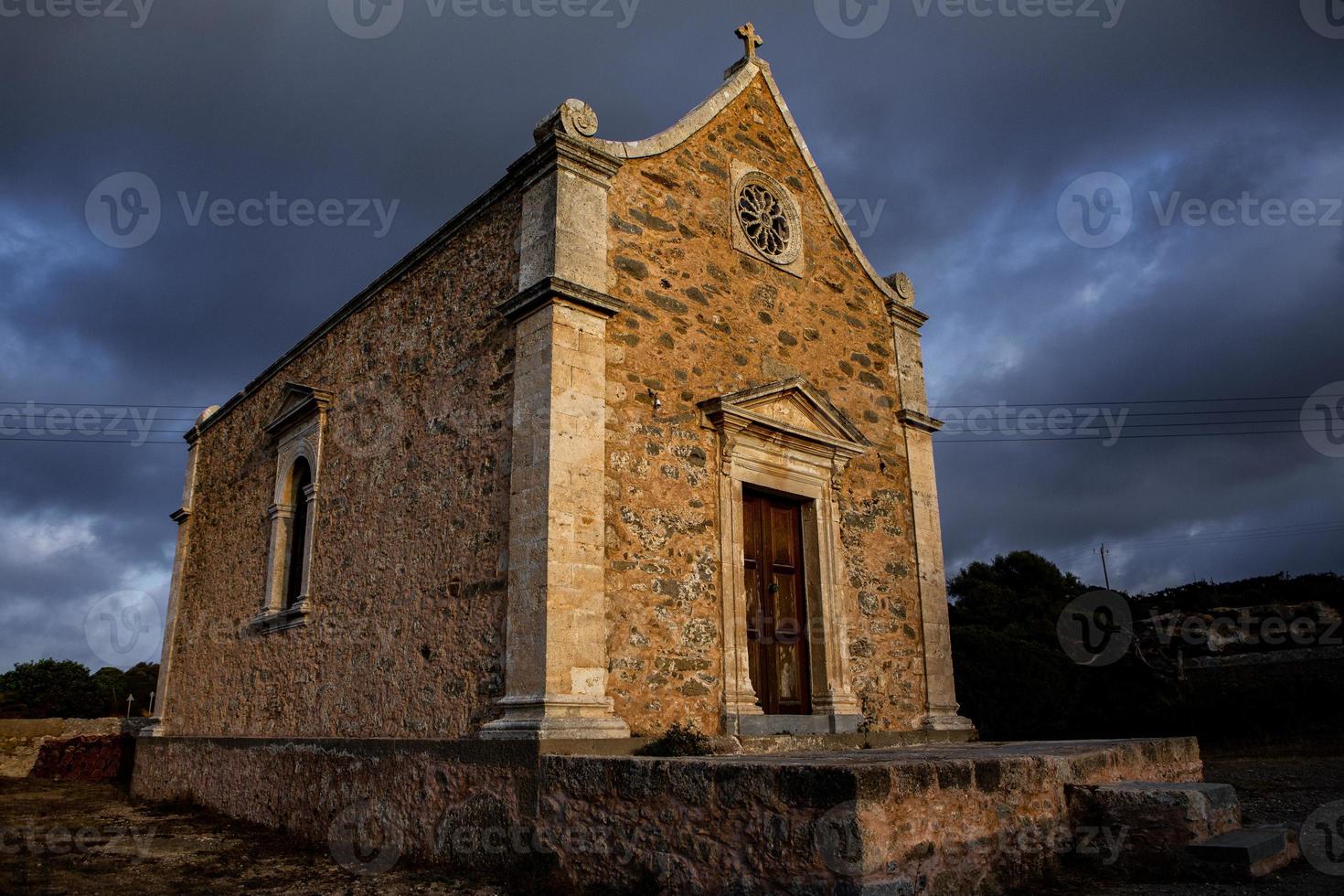 la iglesia ortodoxa griega en la isla de creta foto