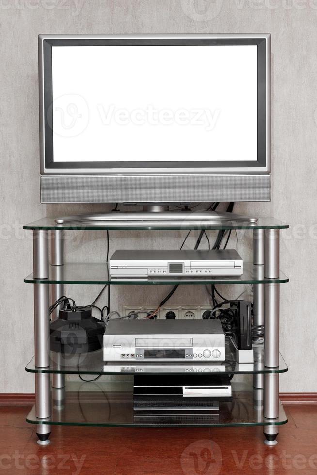 TV set with cut out screen photo