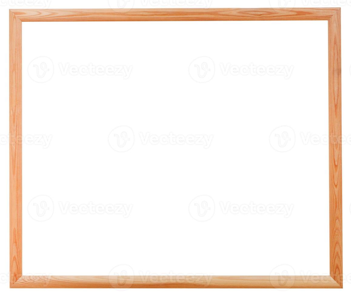 new wooden narrow picture frame photo