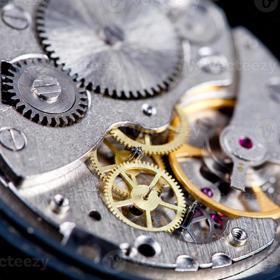 gears of wristwatch photo