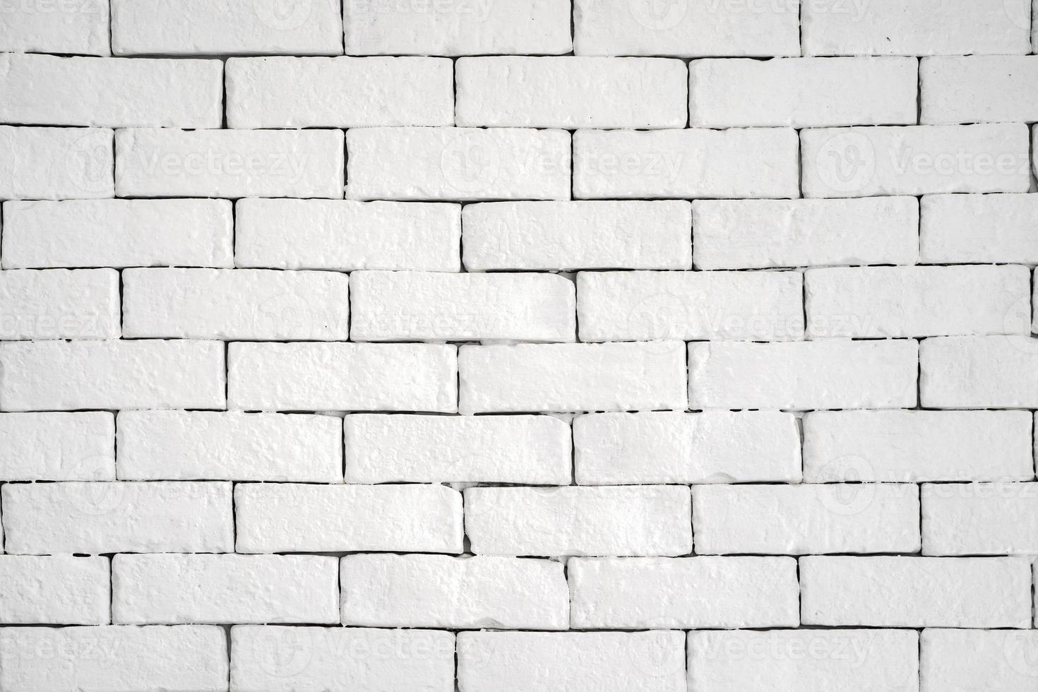 clear simple white brick on the wall for background or backdrop photo