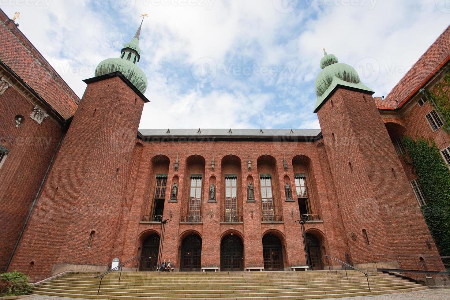 courtyard  of Stockholm City Hall, Sweden photo