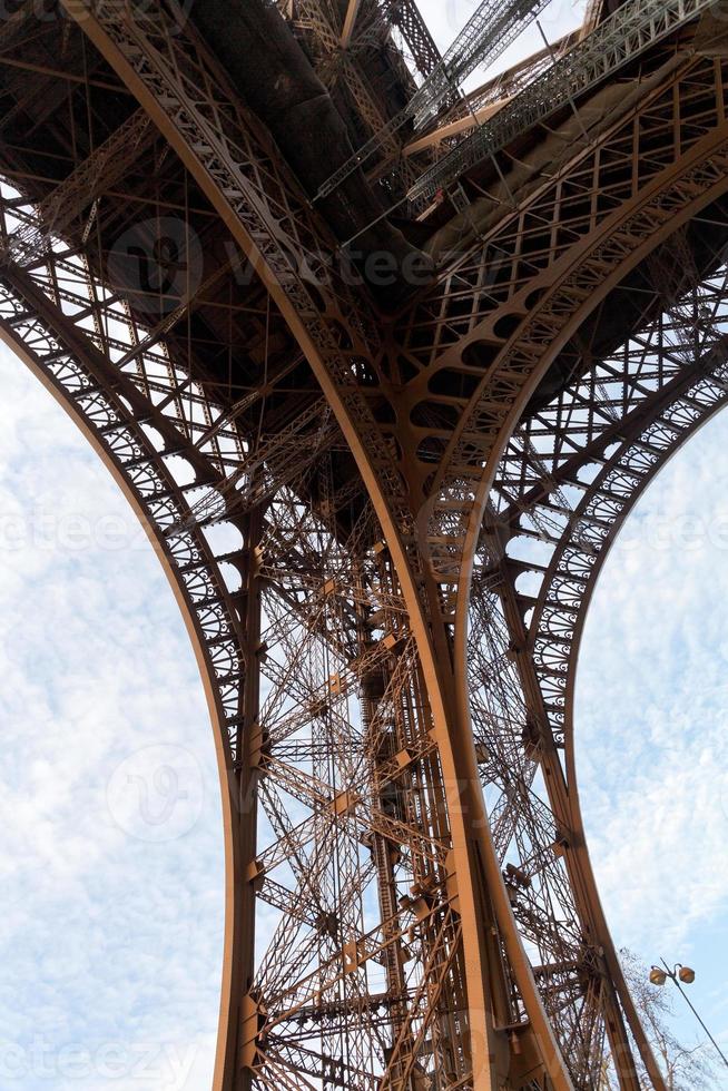 Torre Eiffel en París foto