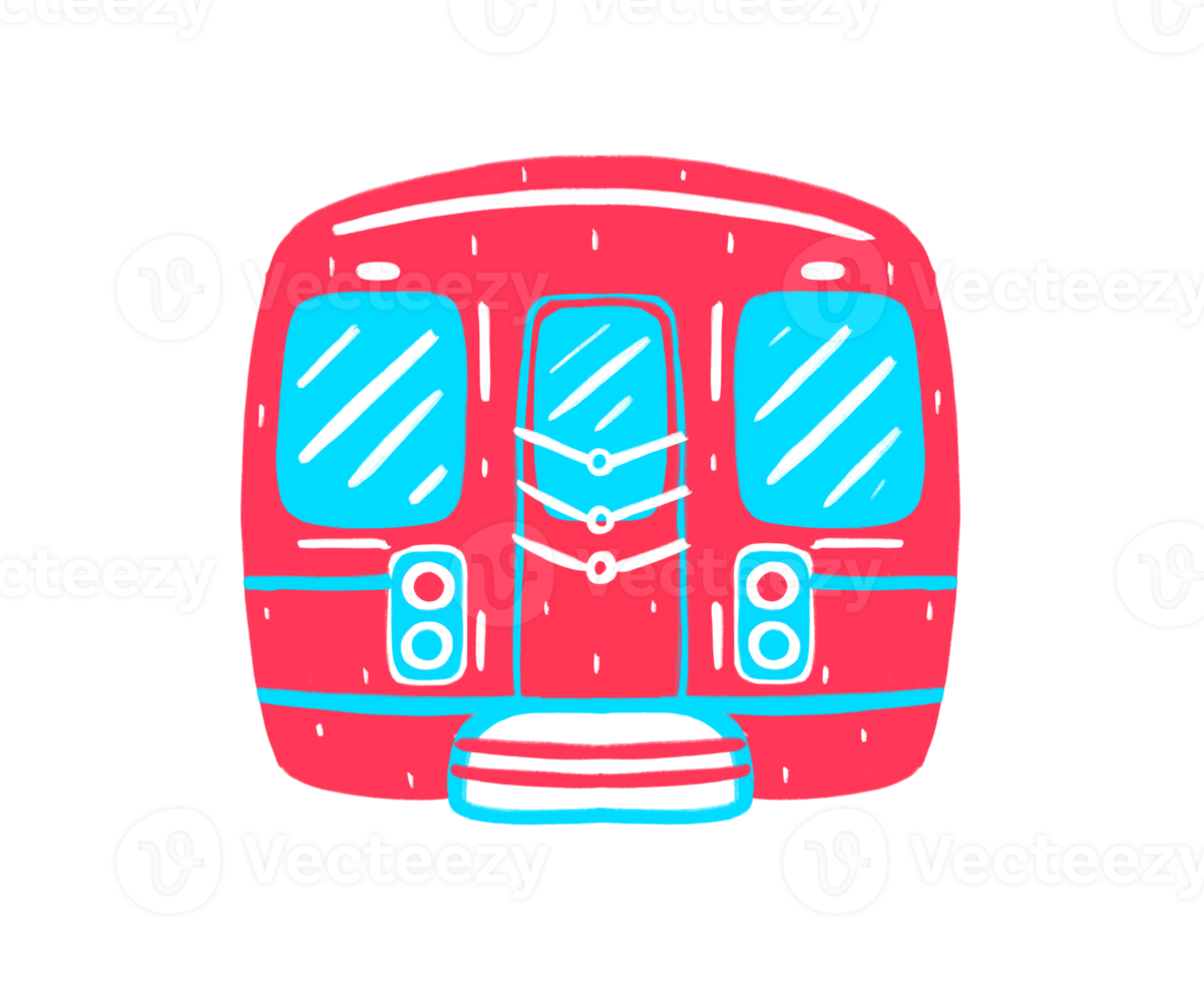 New York Subway Graphic Element Illustration png