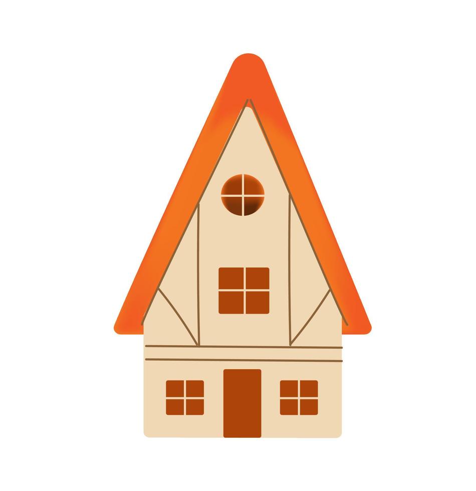 Farm house, great design for any purposes.Vector illustration design. vector