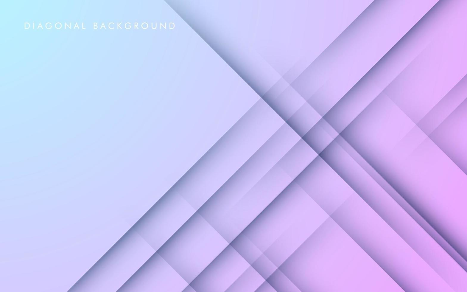 raya diagonal de degradado suave púrpura moderno abstracto con sombra y luz background.eps10 vector