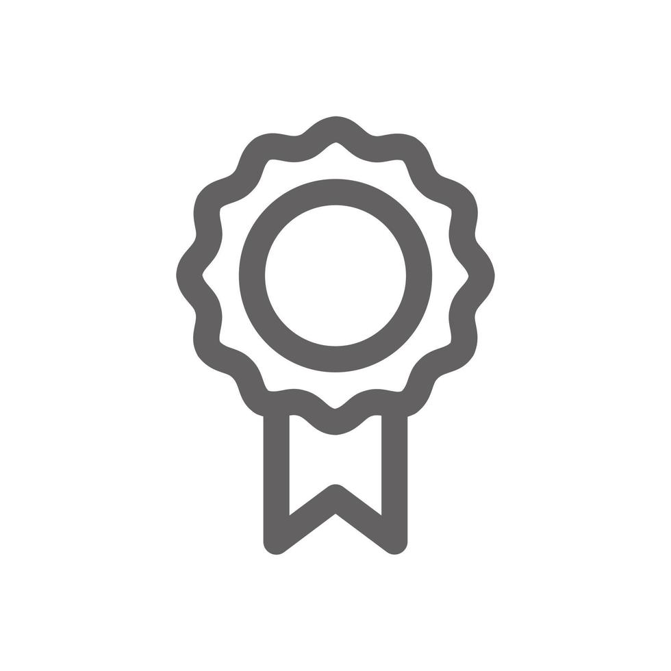 medal icon. Perfect for education and school icon or user interface applications. vector sign and symbol
