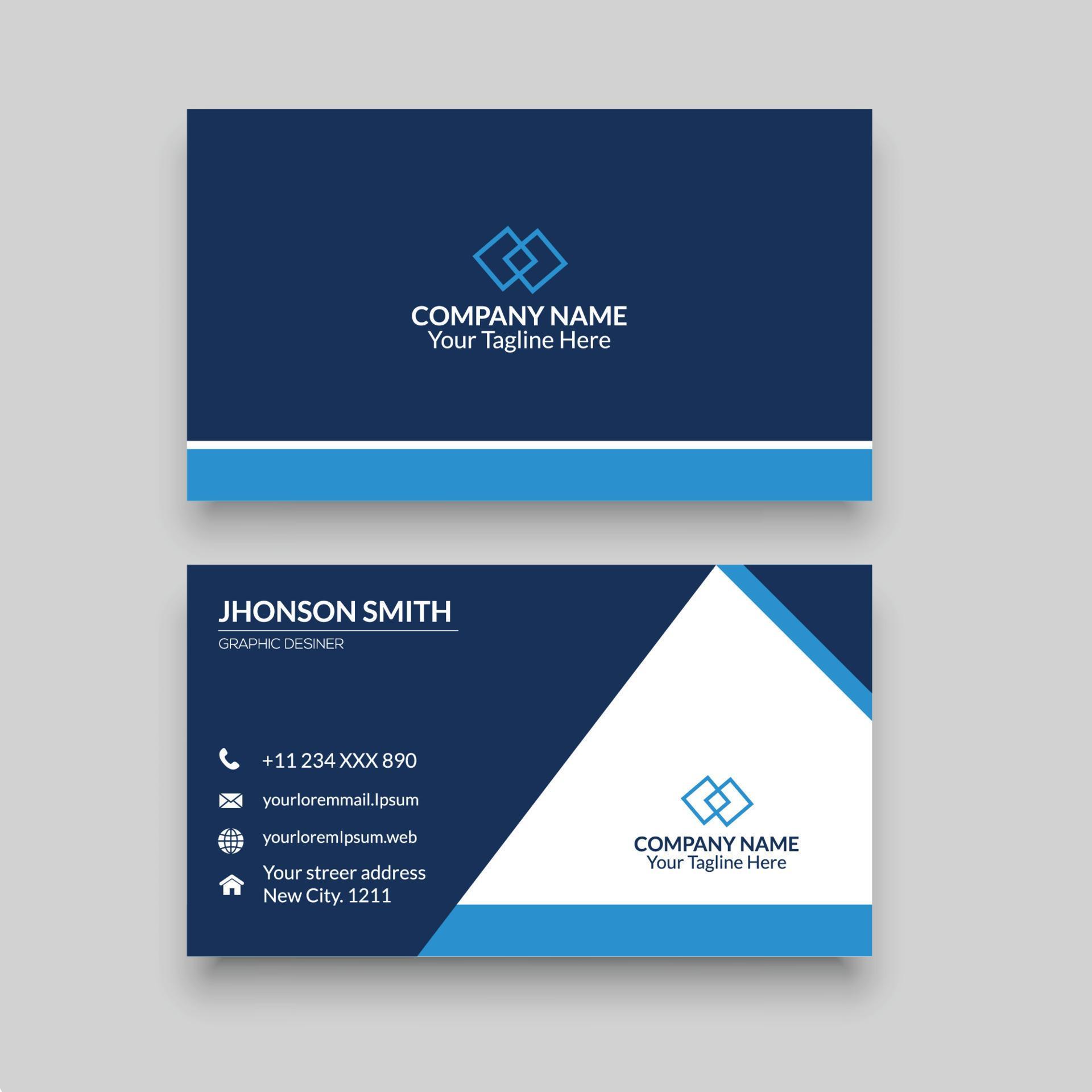 Modern Business Card Design, Creative Business Card Design, Corporate