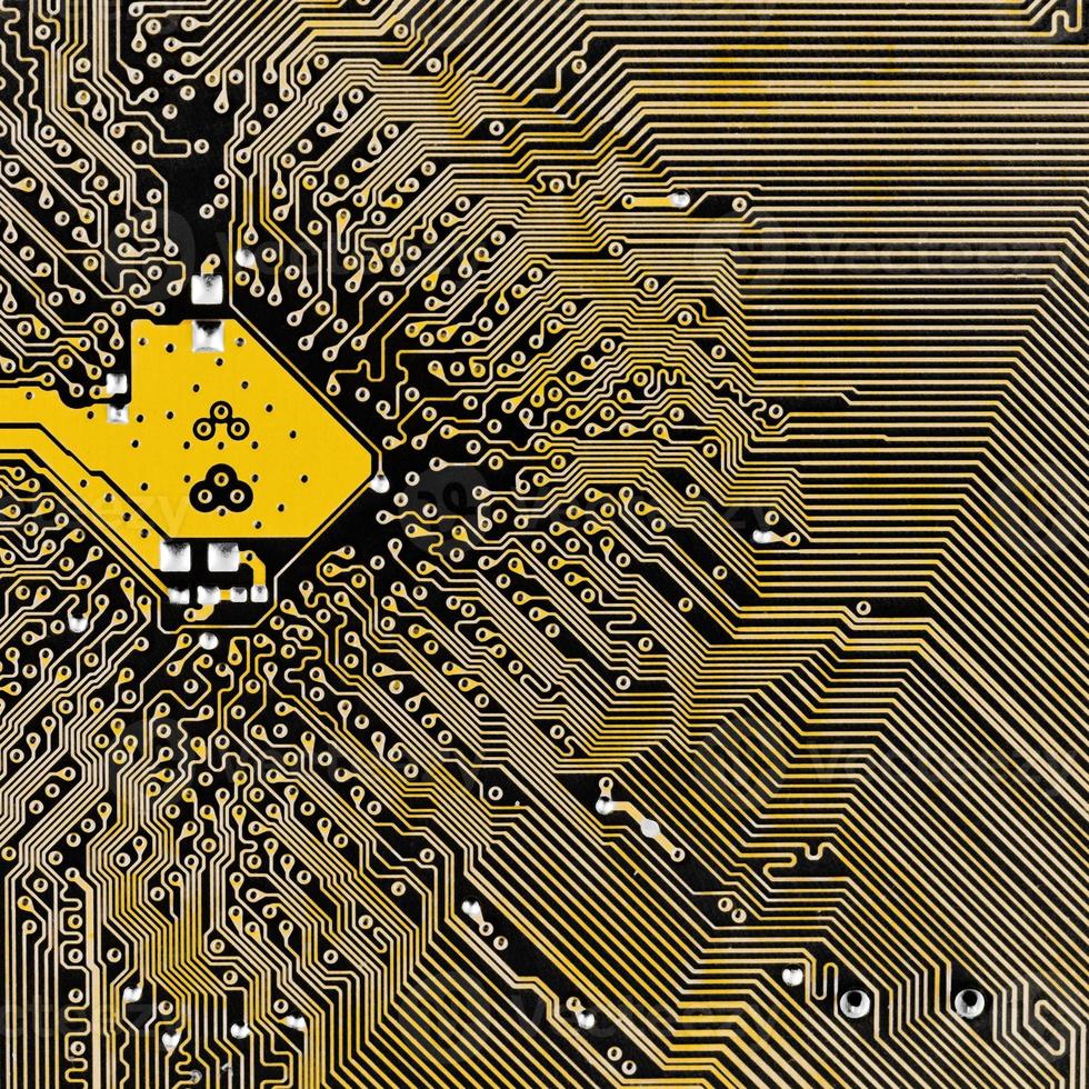 microelectronic circuit board photo