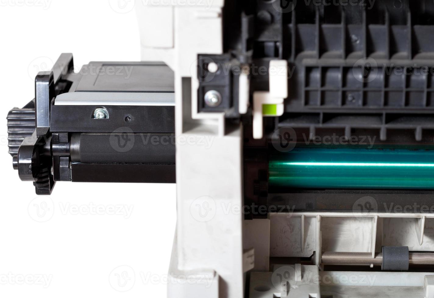 maintenance printer with inserting toner cartridge photo