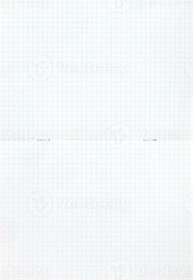 notebook squared double-page spread photo