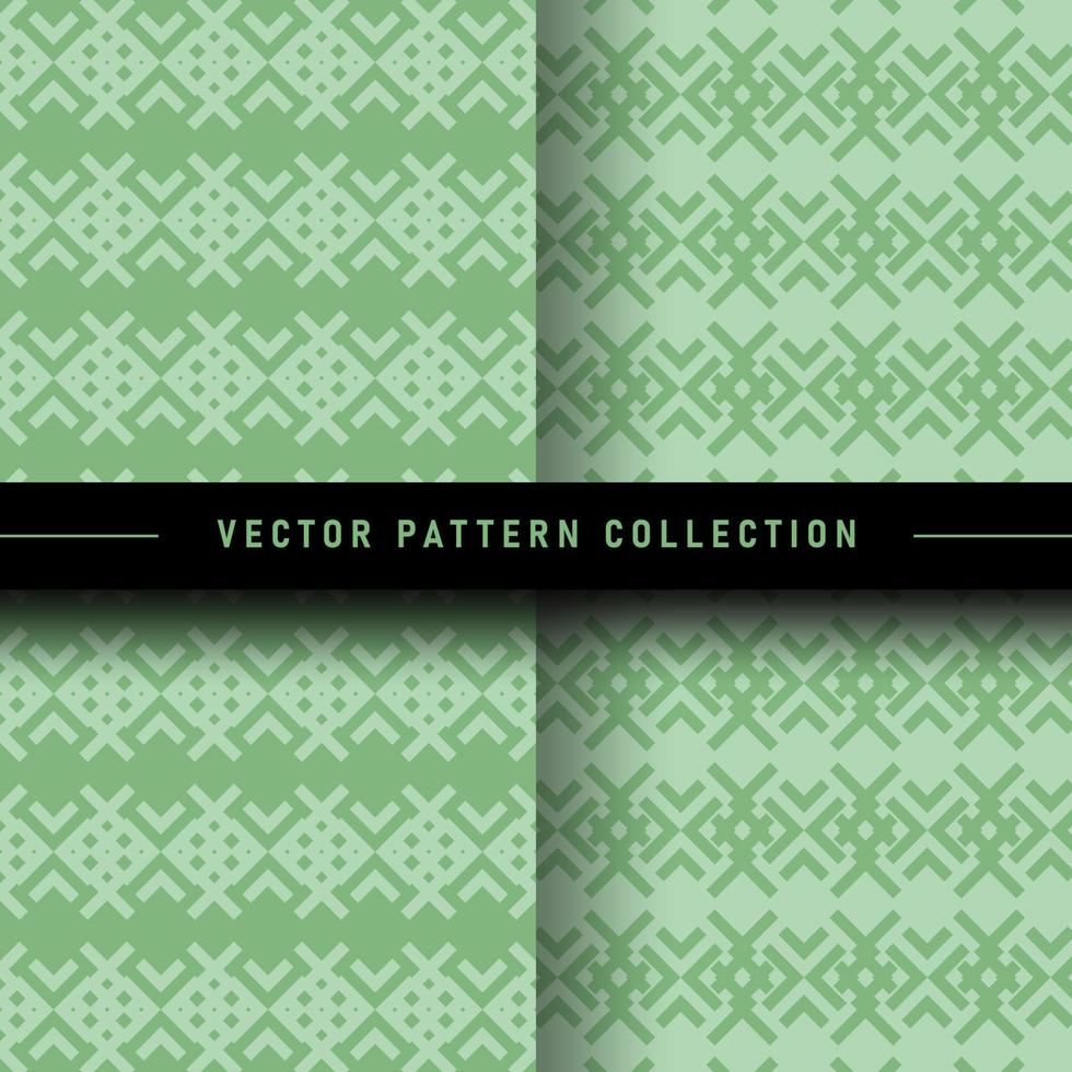 Set of geometric pattern vector collection