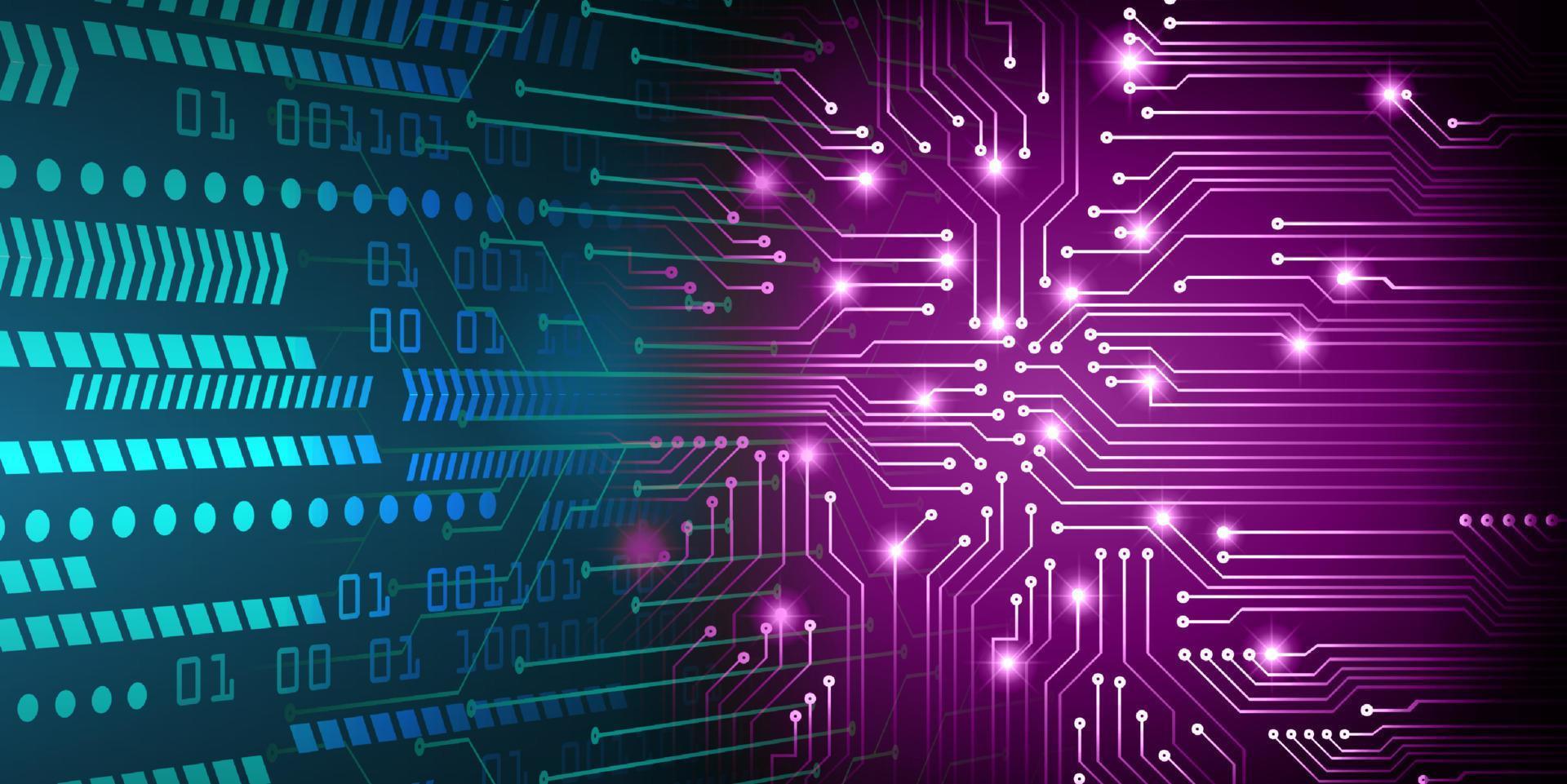 Modern Technology Background vector