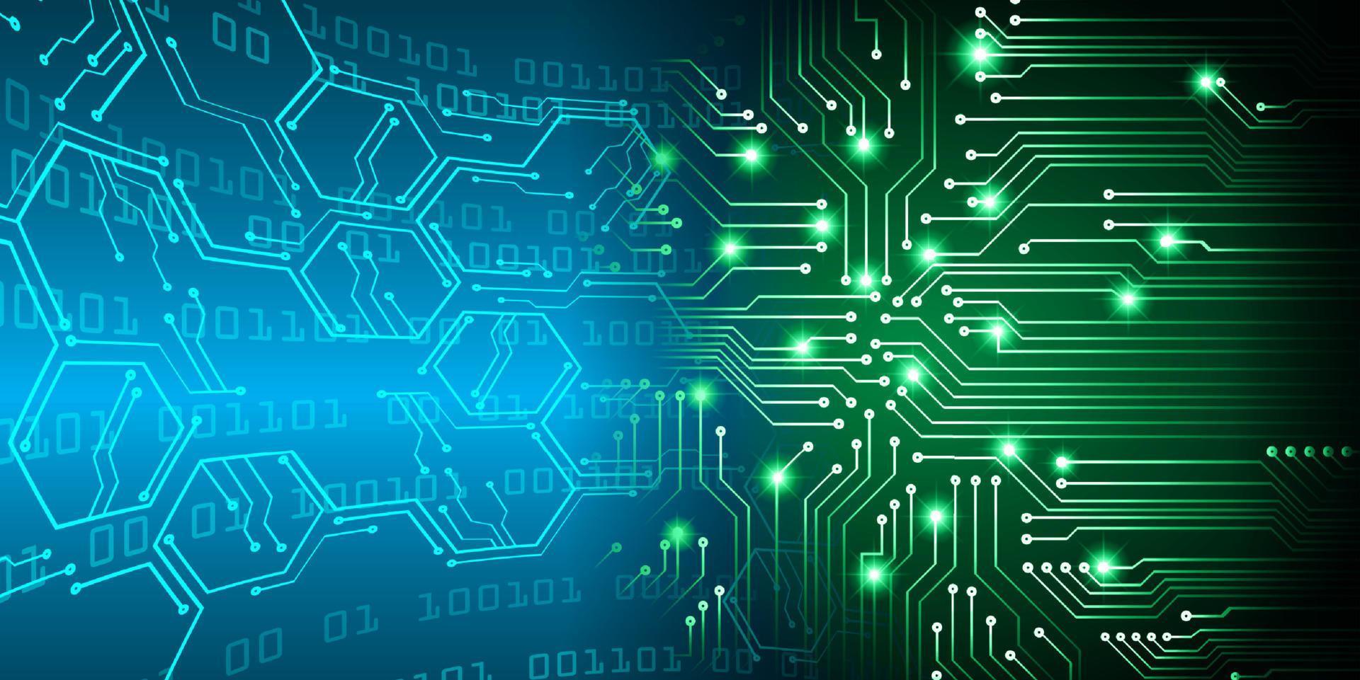 Modern Technology Background vector