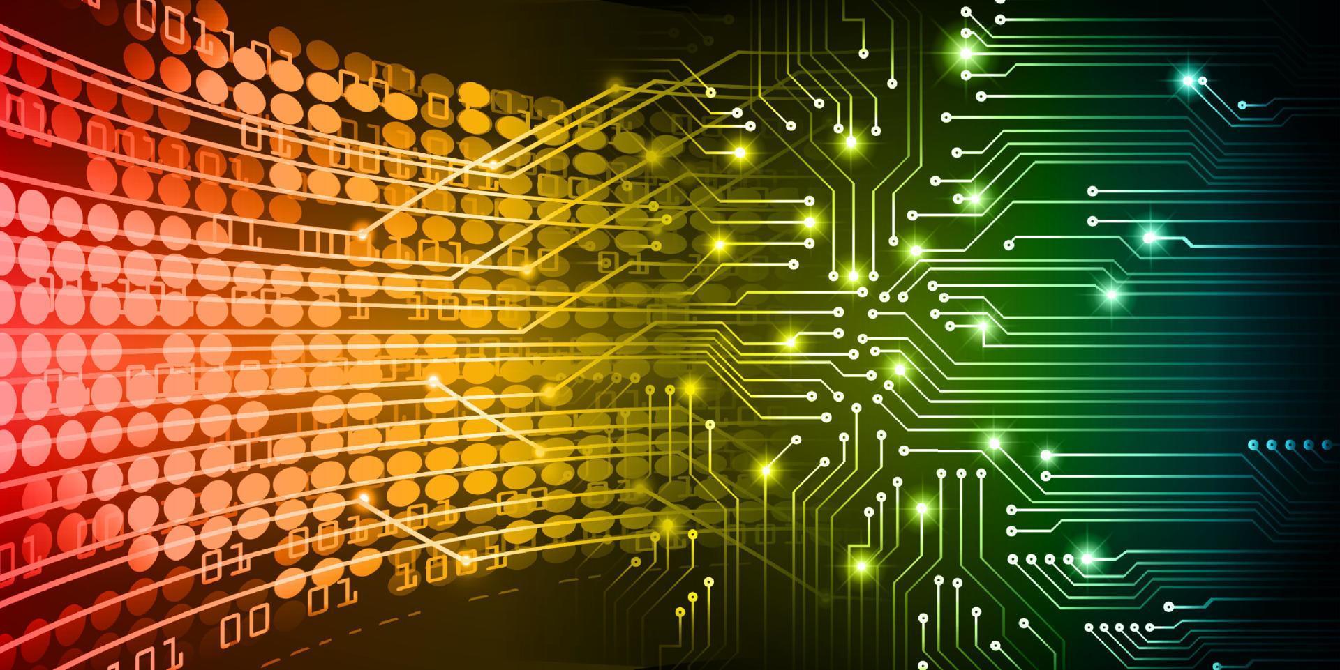 Modern Technology Background vector