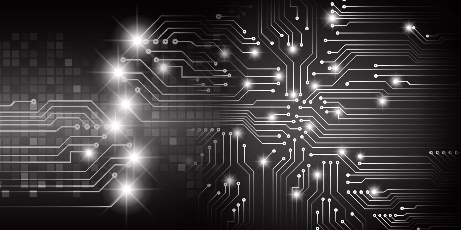 Modern Technology Background vector