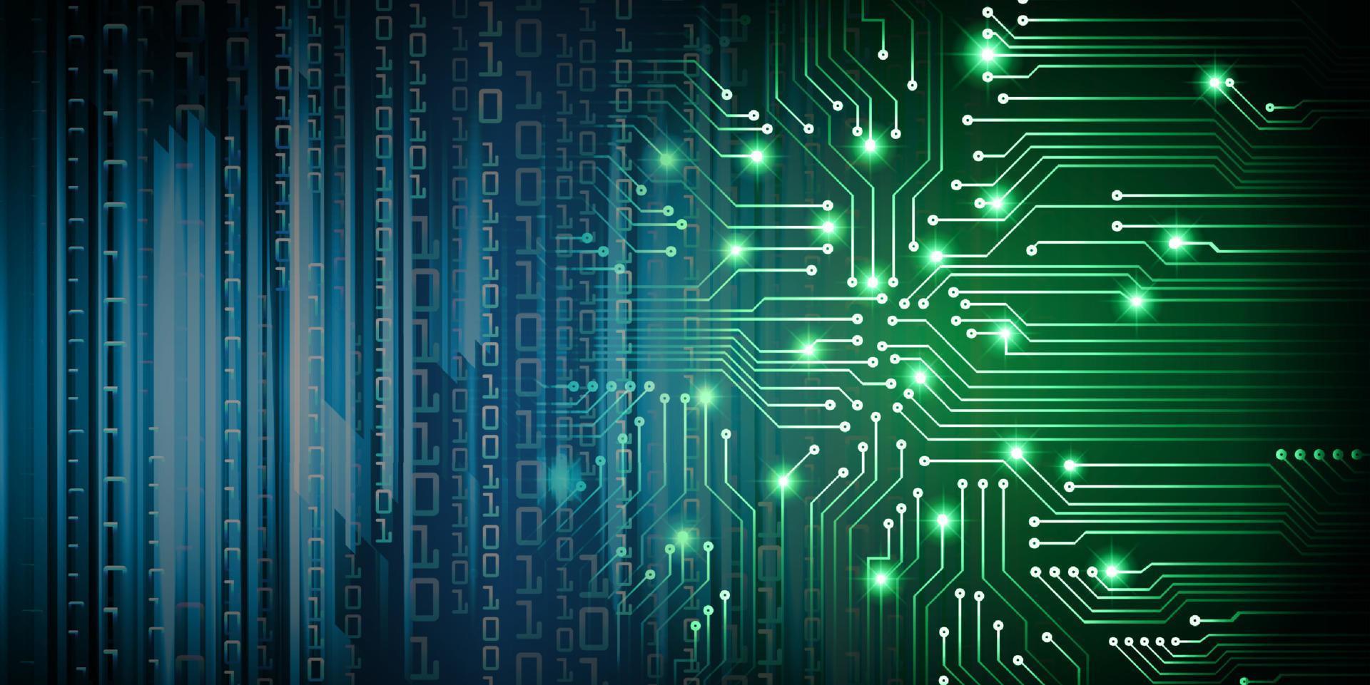 Modern Technology Background vector