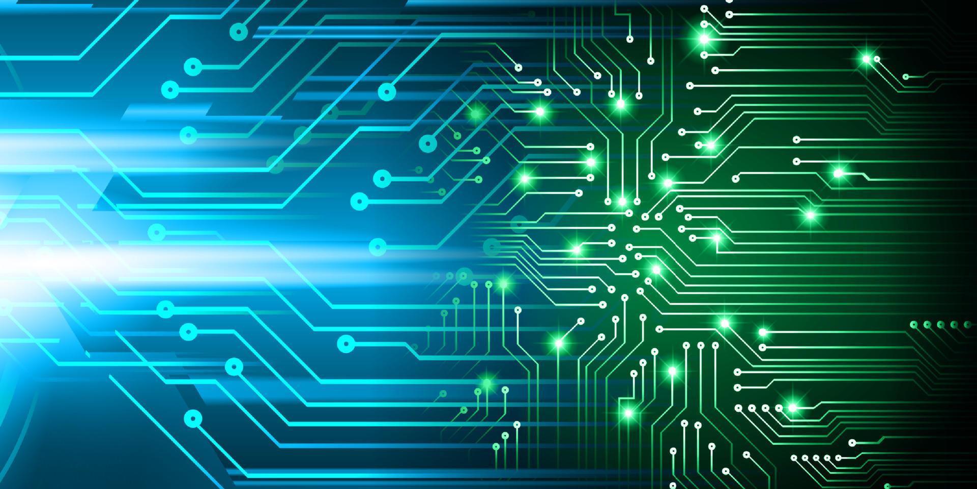 Modern Technology Background vector