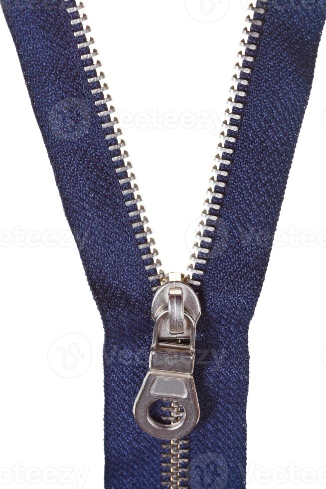 metallic blue zip fastener close up 11689760 Stock Photo at Vecteezy