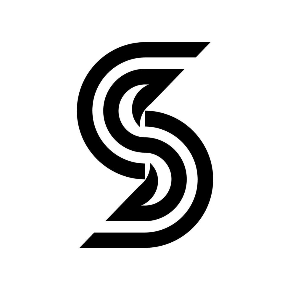 Letter S circle 11690196 Vector Art at Vecteezy