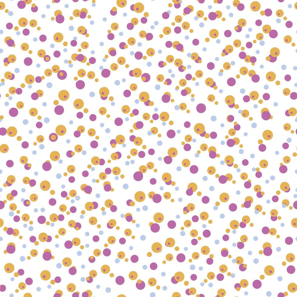 Seamless abstract pattern with circles. vector