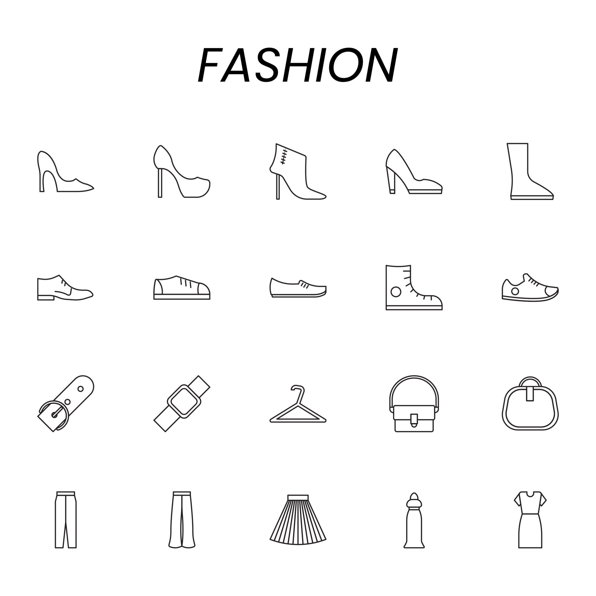 fashion vector for website symbol icon presentation 11690718 Vector Art ...