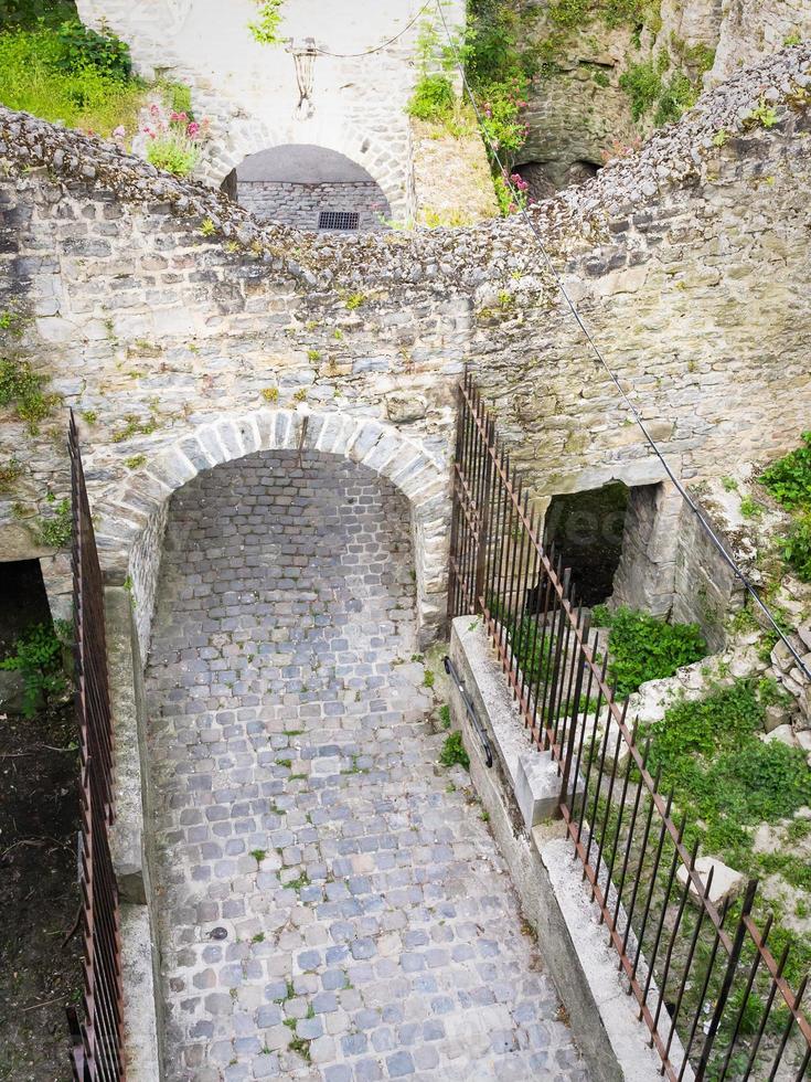 view of walls from Porte des Degres in Boulogne photo
