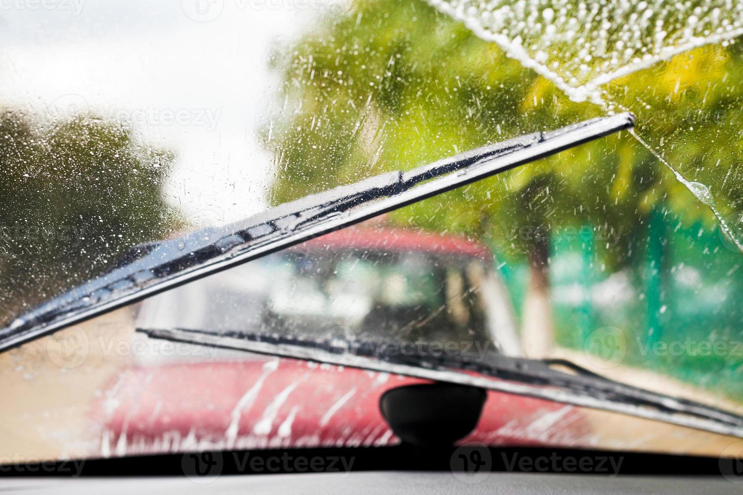 driving in rain photo