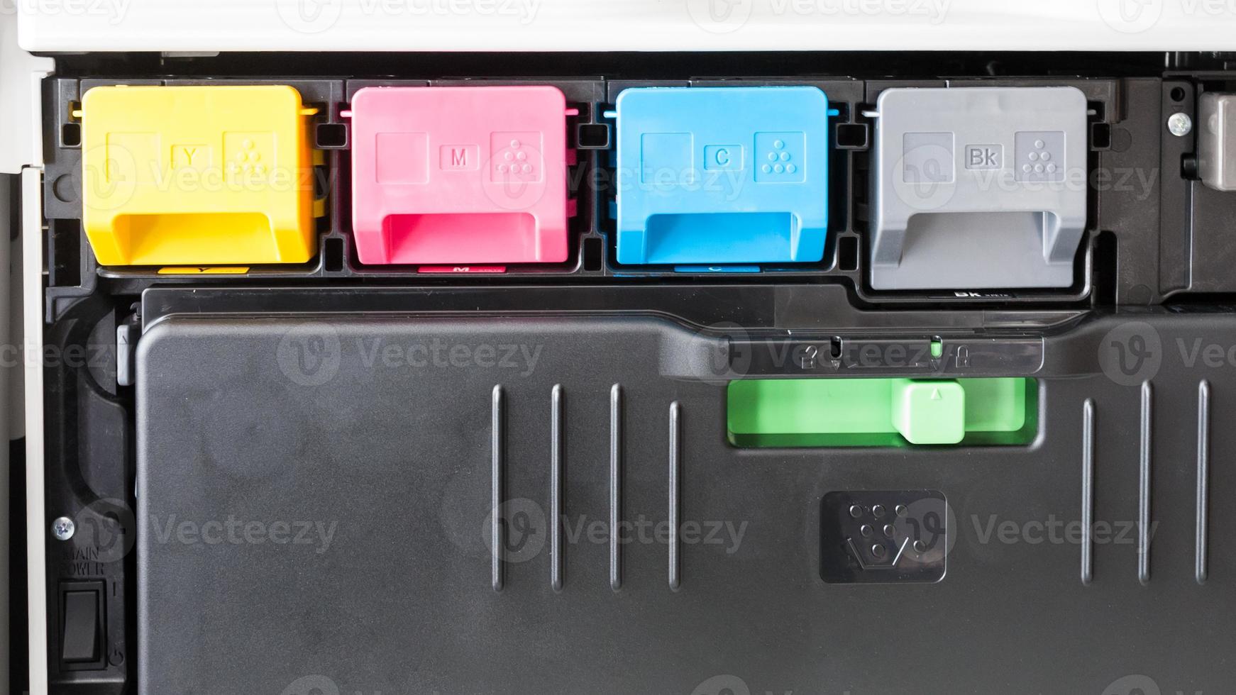 cartridges in multifunctional printer photo