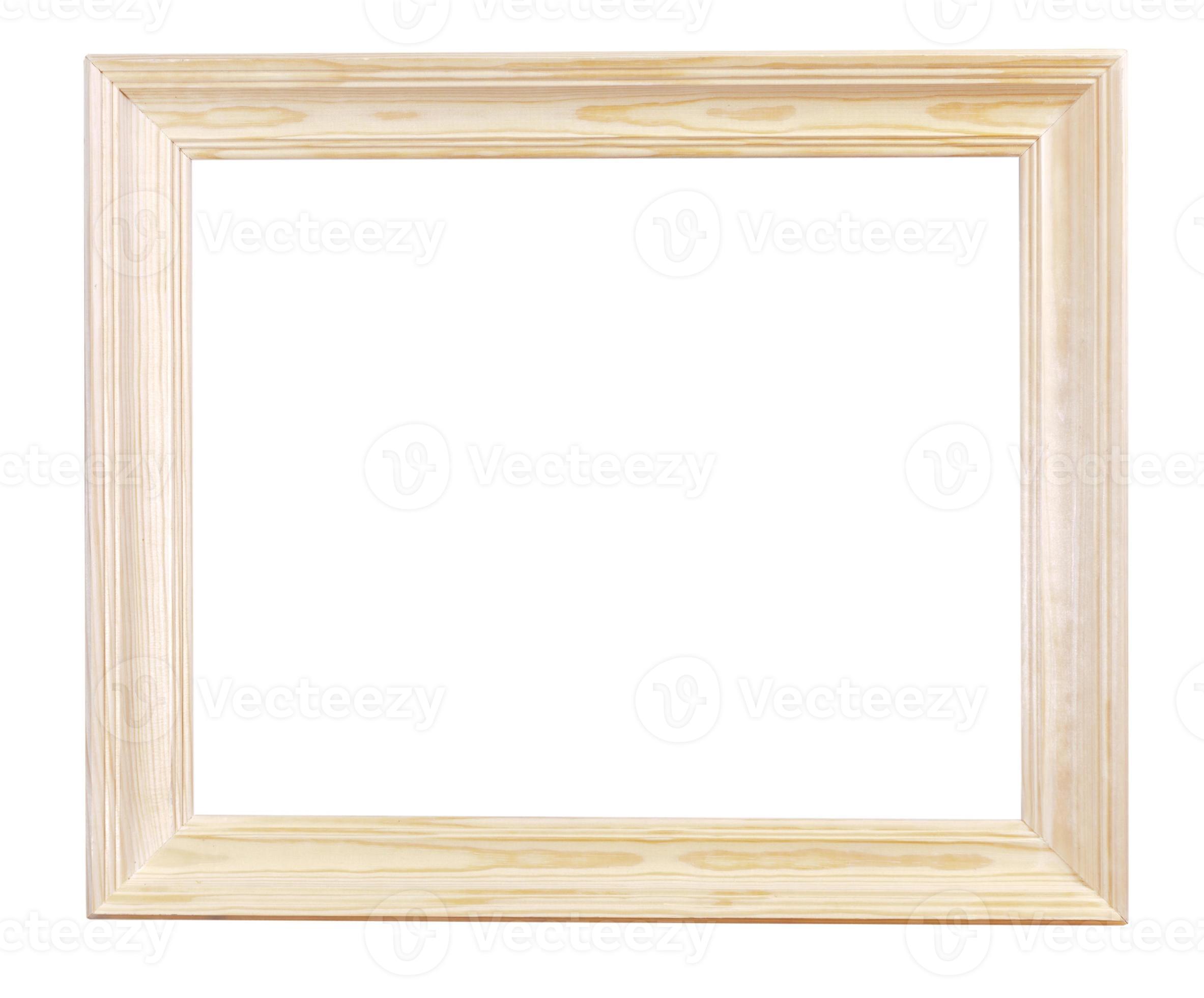 wide light wood picture frame 11692450 Stock Photo at Vecteezy