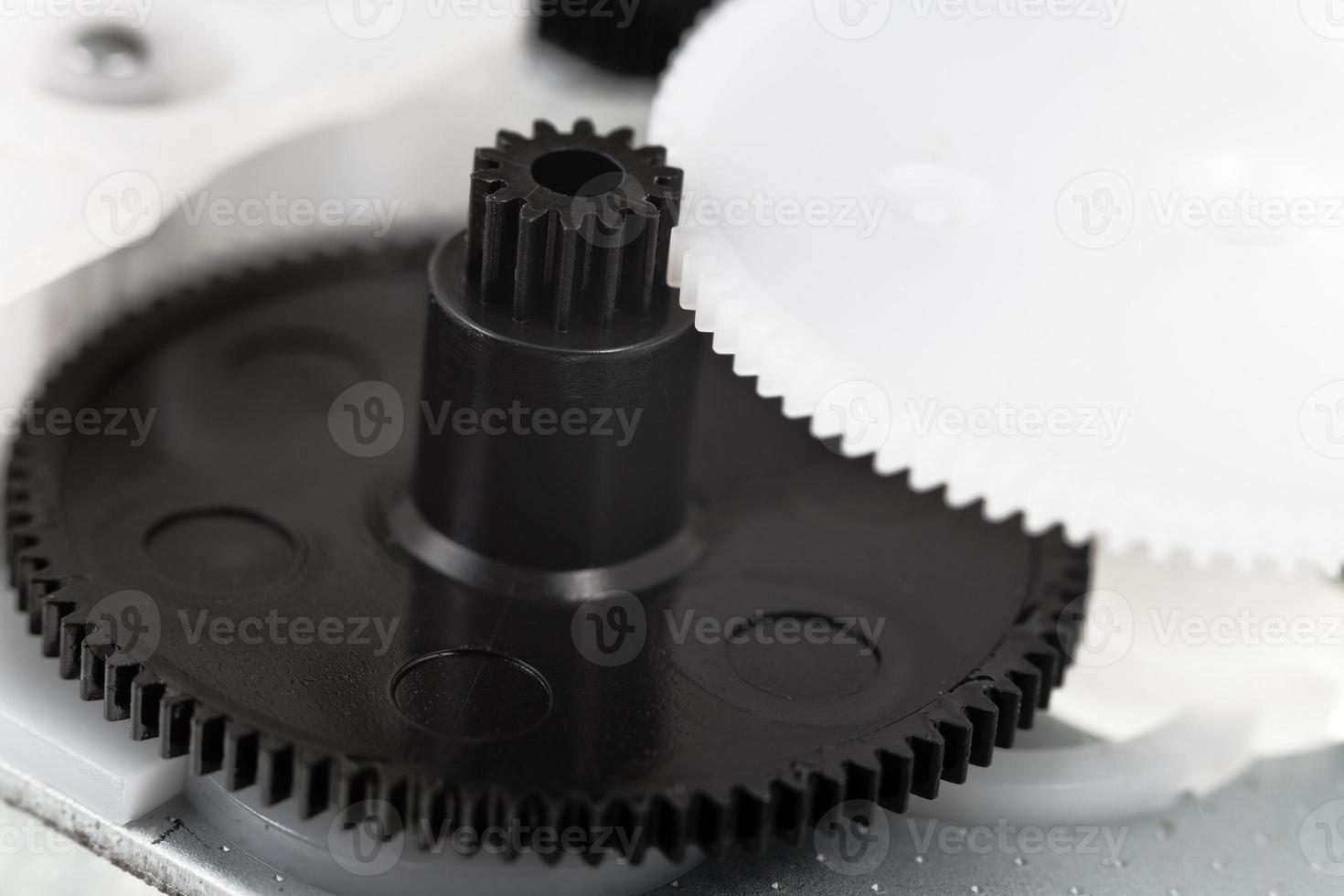 plastic gears wheels close up photo