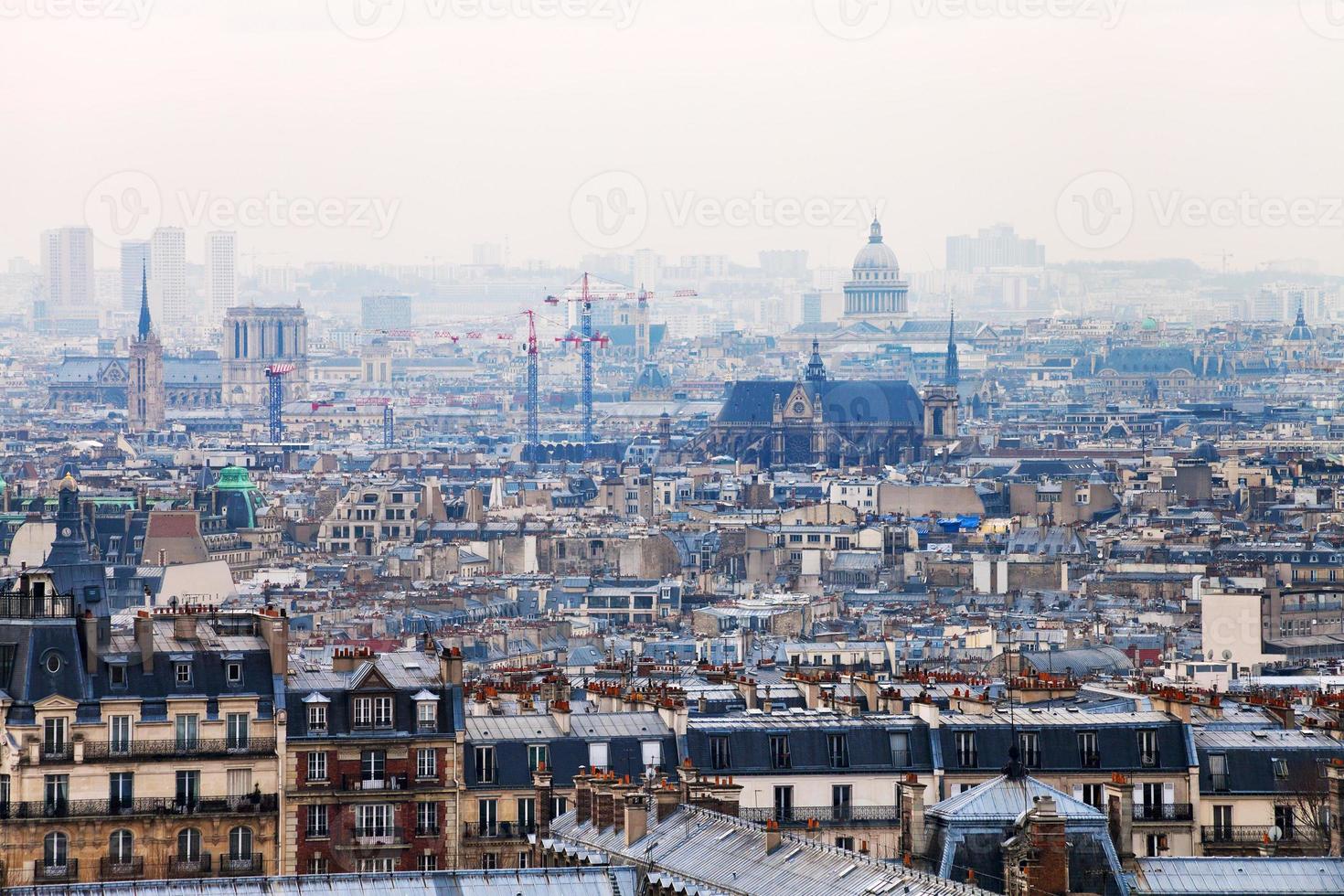 view of Paris with Pantheon photo