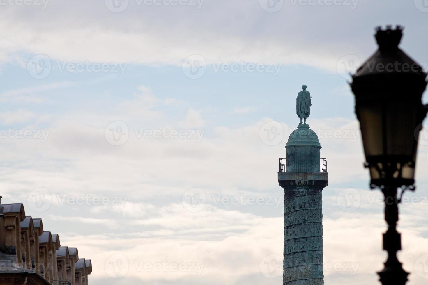 Vendome Column in Paris photo