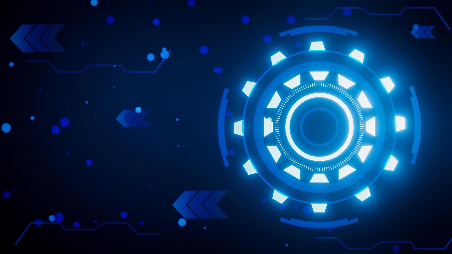 Digital Abstract technology background, Glower gear or scale,  Binary Background, futuristic background, and wallpaper, cyberspace 3D Rendering photo