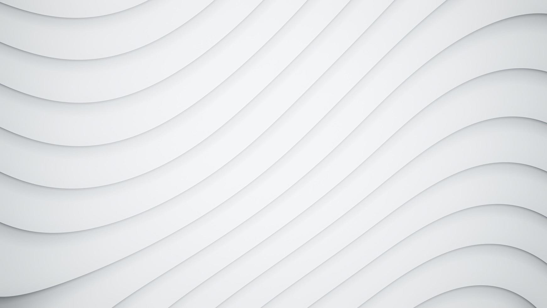 Clean white curve for Abstract gray shadows, white textures. Abstract structure shapes for wallpaper. 3D Rendering photo