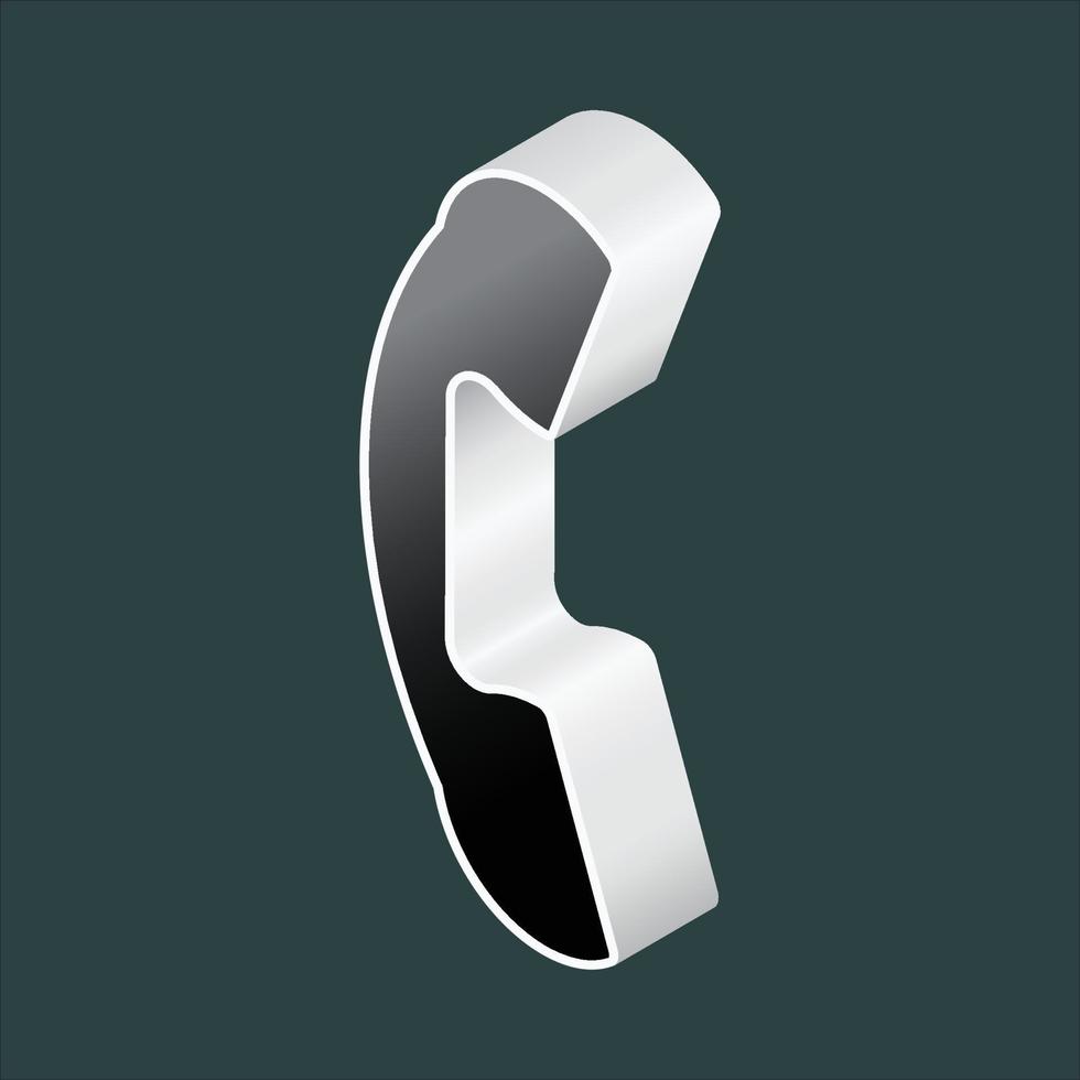 PrintIsometric phone design, communication for business and etc vector