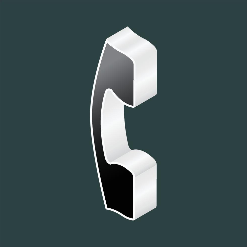 PrintIsometric phone design, communication for business and etc vector