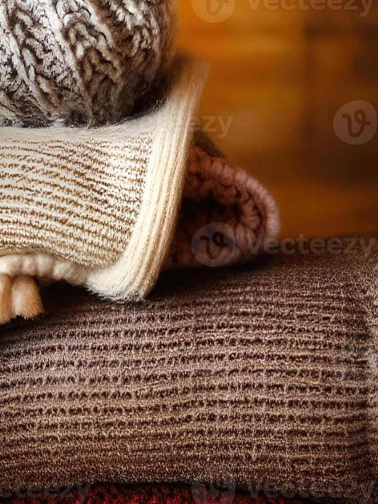 beautiful wool warm and cozy photo