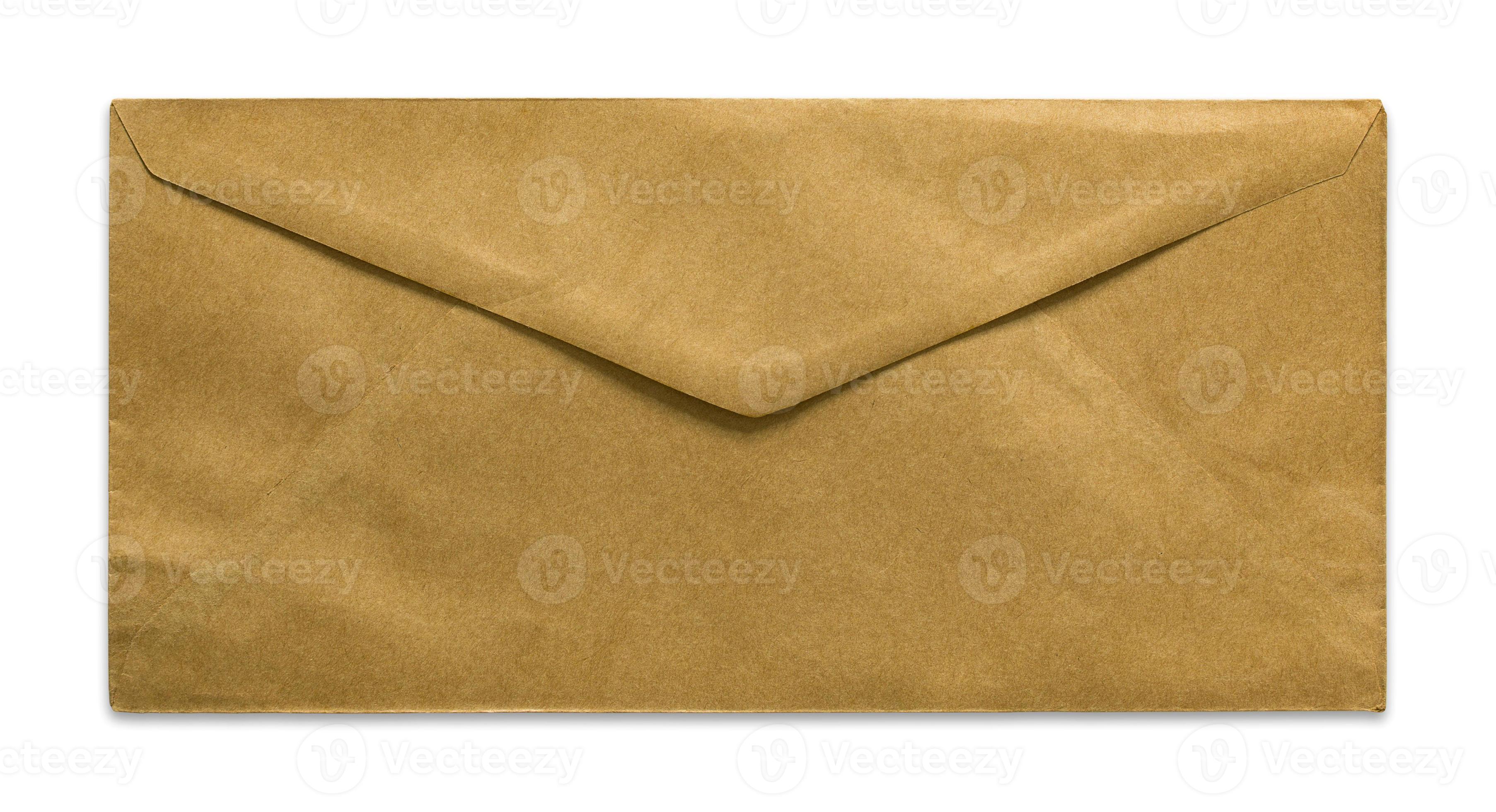 brown envelope isolated on white background 11701617 Stock Photo at