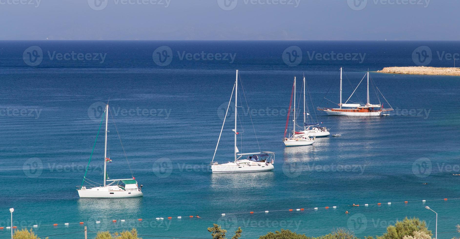 Sailboats in Datca photo