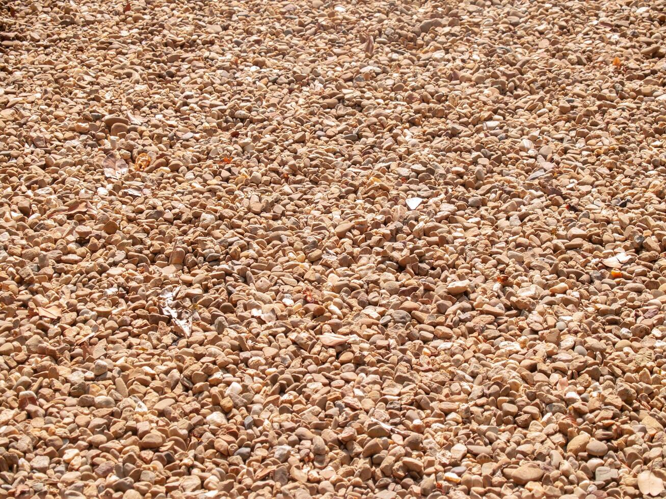 The texture of stone used for background images, Surface of stone brown color and selective focus photo