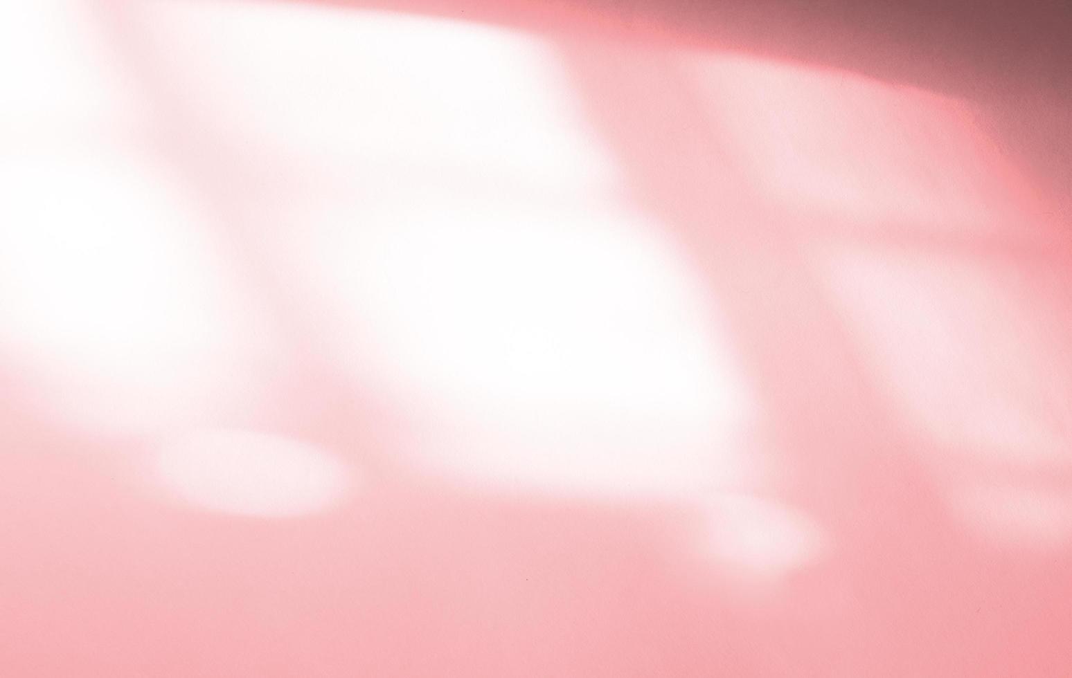 Window natural shadow overlay on pink texture background, for overlay on product presentation, backdrop and mockup, abstract nature shadow pattern photo