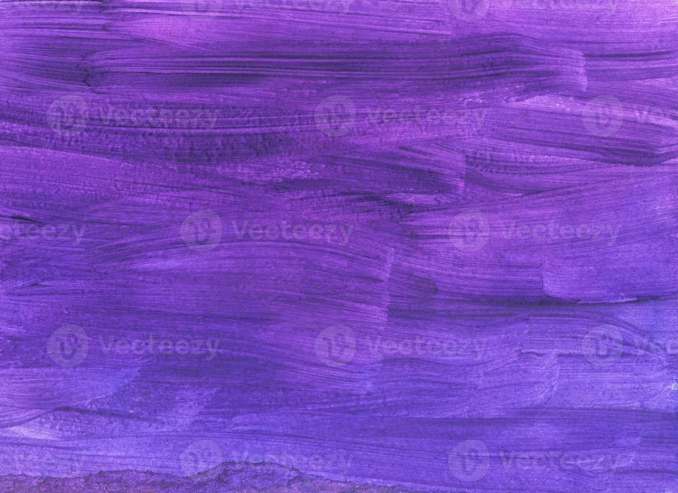 Abstract deep purple textured background. Rough violet brush strokes on paper. photo