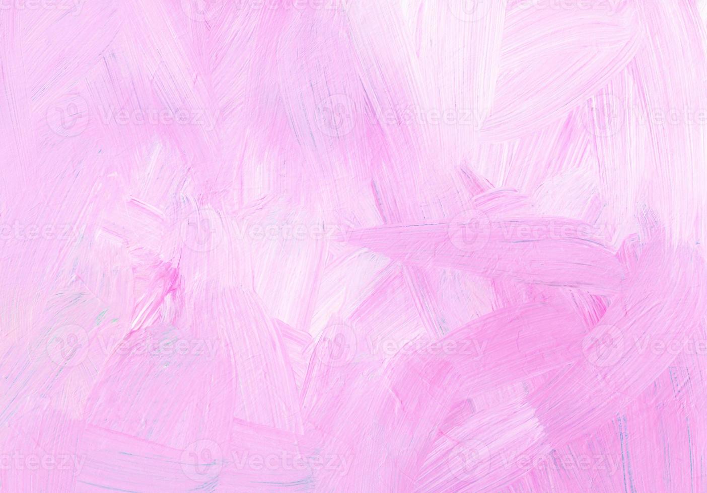 Abstract art pink and white background. Hand drawn pastel oil painting. Textured light brush strokes of paint on paper. Contemporary art. Modern artwork. photo
