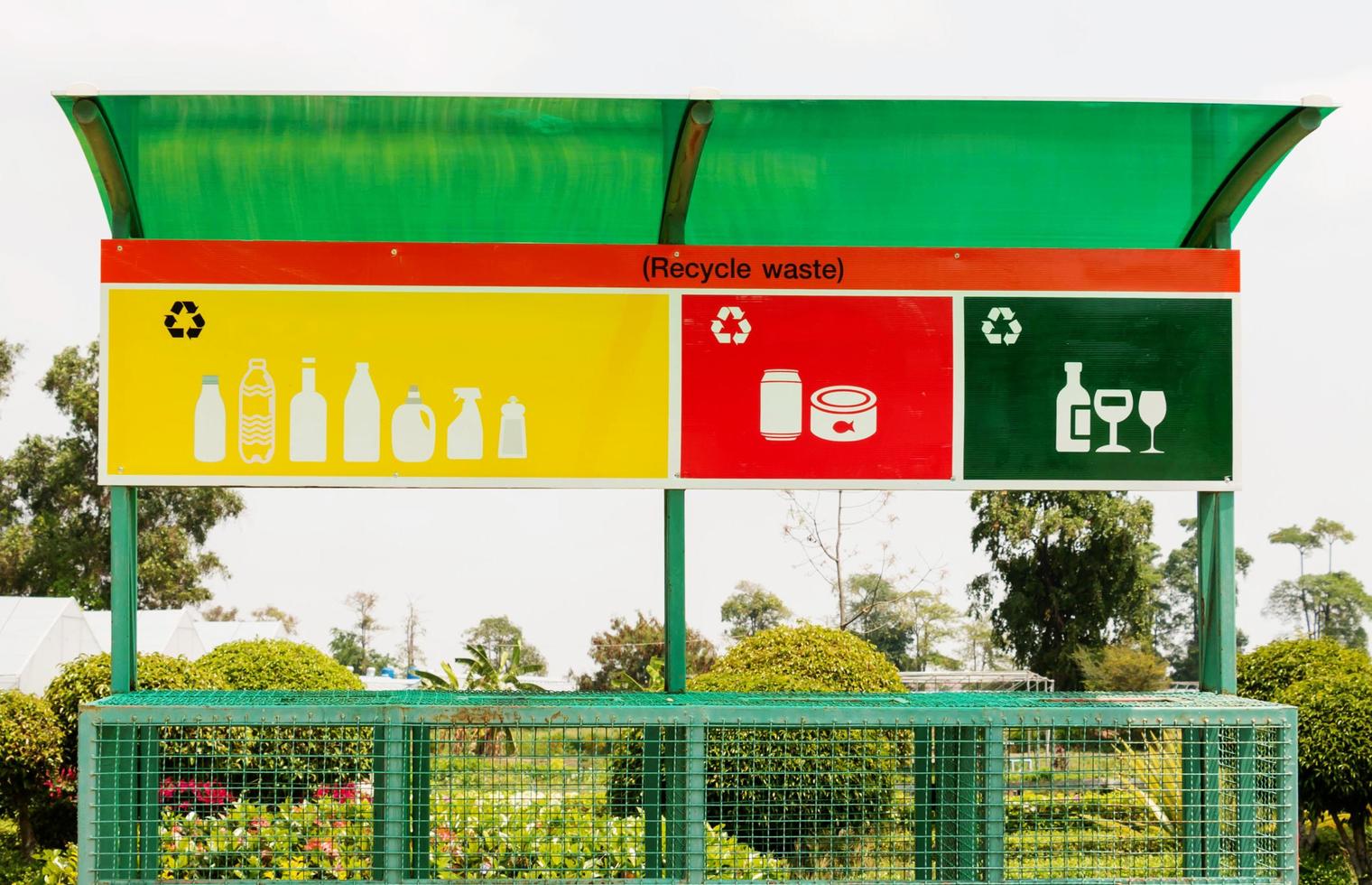 recycle waste sign photo