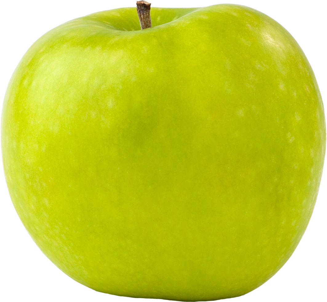 isolated apple fruit on transparent background. png