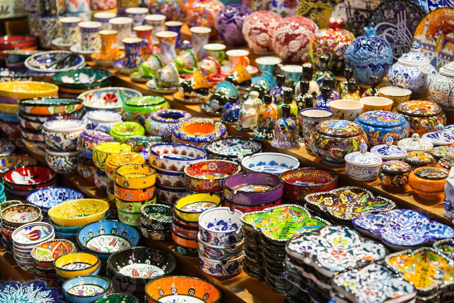cerámica turca en estambul foto