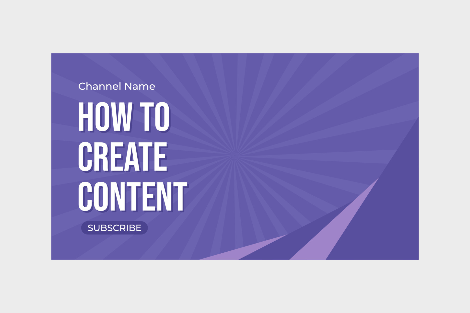 thumbnail youtube template design. 11705228 Vector Art at Vecteezy