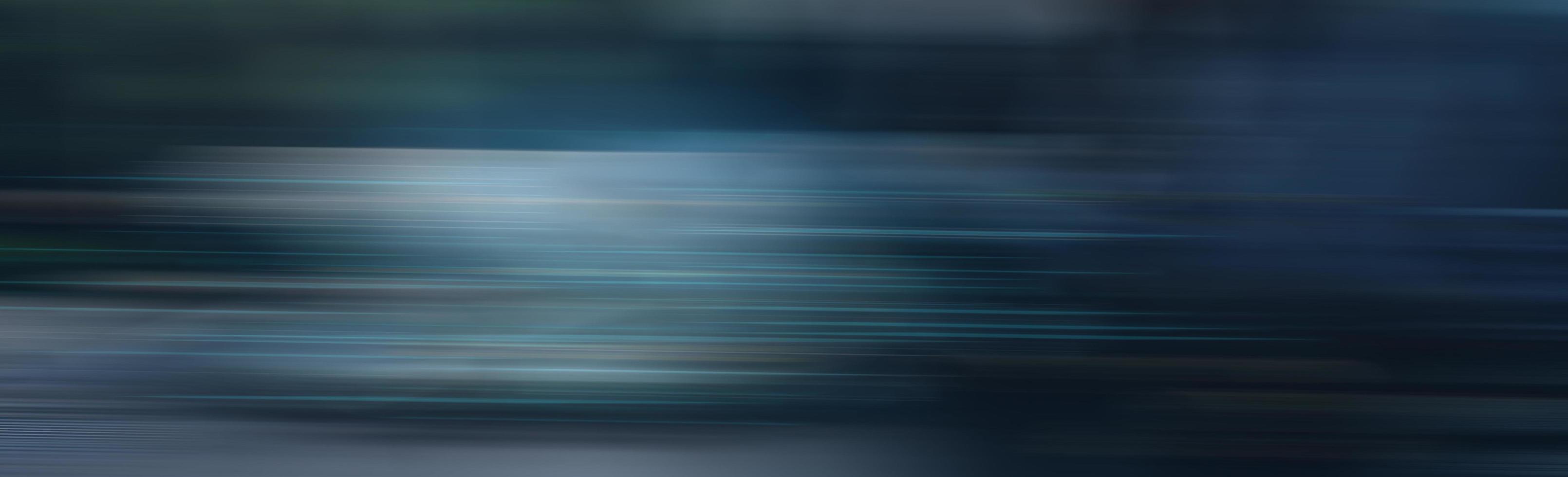Dark background with lines and spotlights, neon light, night view. Abstract blue background. photo