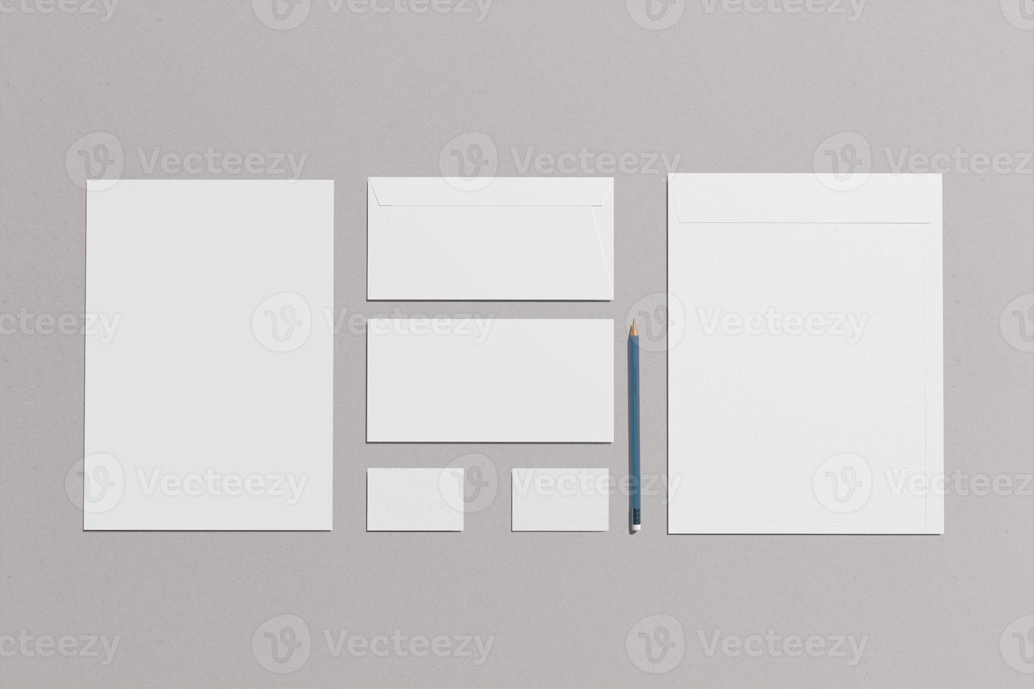 Stationary Blank Mockup photo